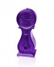 XXL Vintage Clock Candle - Metallic Violet